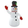 Christmas Inflatable Snowman with LEDs – 240 cm