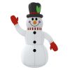 Christmas Inflatable Snowman with LEDs – 240 cm