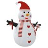 Inflatable Snowman with LEDs – 360 cm