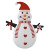 Inflatable Snowman with LEDs – 360 cm