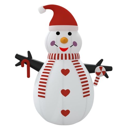 Inflatable Snowman with LEDs – 360 cm
