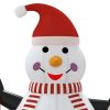 Inflatable Snowman with LEDs – 360 cm
