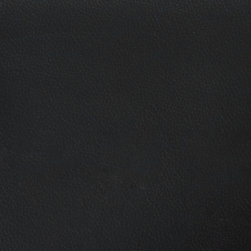 Bench Black 110x76x80 cm Faux Leather