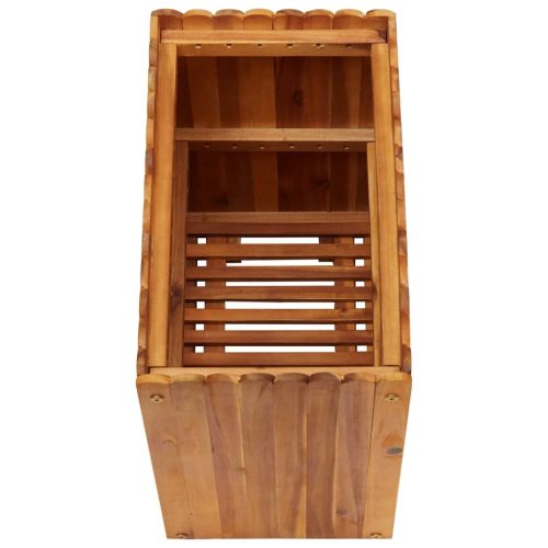 Garden Raised Bed Solid Acacia Wood – 50x30x50 cm