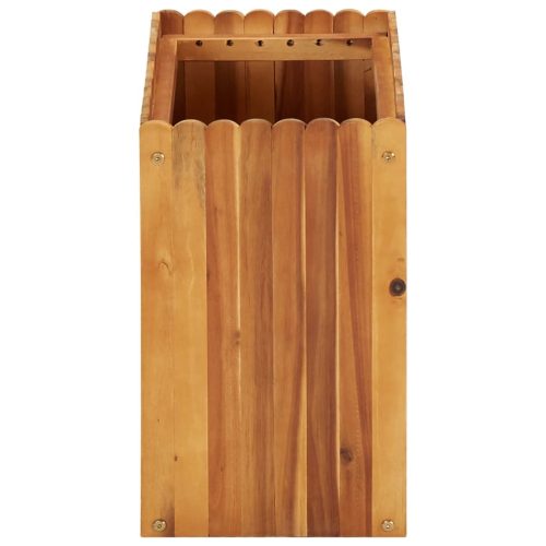 Garden Raised Bed Solid Acacia Wood – 50x30x50 cm