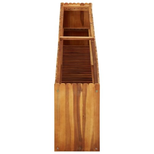 Garden Raised Bed Solid Acacia Wood – 200x30x50 cm