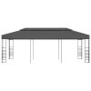 Garden Gazebo Powder-Coated Steel – 3×6 m, Anthracite