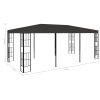 Gazebo – 3×6 m, Anthracite