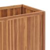 Raised Bed Solid Teak Wood – 100x50x70 cm