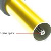 3-Pack 7 tooth drive spline/shaft Trimmer Extensions