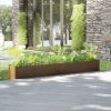 Garden Planter 200x31x31 cm Solid Pinewood – Honey Brown, 1
