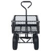Garden Hand Trolley – 250 kg, Black