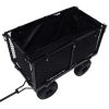 Garden Cart Liner Fabric – 81x41x40 cm, Black