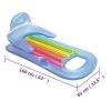 Inflatable Pool Lounger 160×85 cm Vinyl
