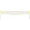 Volleyball Net Yellow and Black 823×244 cm PE Fabric