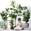Green Artificial Indoor Qin Yerong Tree Fake Plant Simulation Decorative