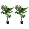 120cm Artificial Green Indoor Turtle Back Fake Decoration Tree Flower Pot Plant – 2