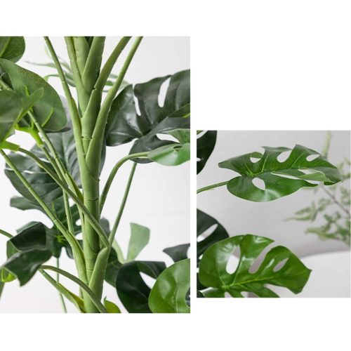 120cm Artificial Green Indoor Turtle Back Fake Decoration Tree Flower Pot Plant – 2