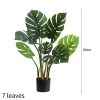 Artificial Indoor Potted Turtle Back Fake Decoration Tree Flower Pot Plant