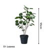 Green Artificial Indoor Pocket Money Tree Fake Plant Simulation Decorative