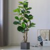 Green Artificial Indoor Pocket Money Tree Fake Plant Simulation Decorative