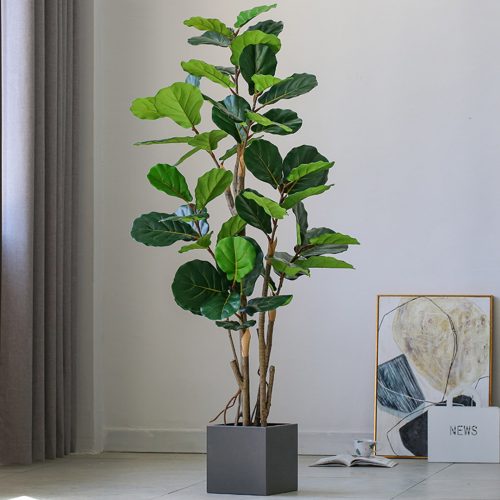 Green Artificial Indoor Pocket Money Tree Fake Plant Simulation Decorative