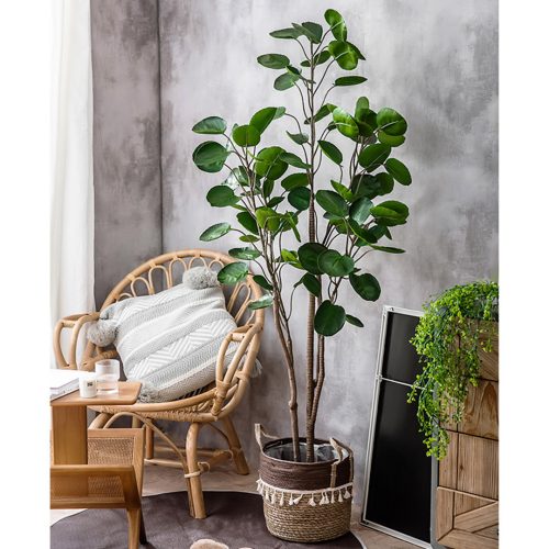 Green Artificial Indoor Pocket Money Tree Fake Plant Simulation Decorative