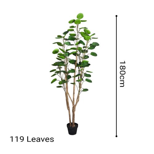 Green Artificial Indoor Pocket Money Tree Fake Plant Simulation Decorative