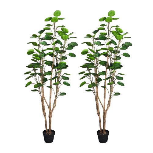 Green Artificial Indoor Pocket Money Tree Fake Plant Simulation Decorative