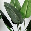 Artificial Green Indoor Traveler Banana Fake Decoration Tree Flower Pot Plant