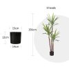 Artificial Natural Green Dracaena Yucca Tree Fake Tropical Indoor Plant Home Office Decor