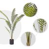 Artificial Green Rogue Hares Foot Fern Tree Fake Tropical Indoor Plant Home Office Decor