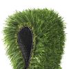 Artificial Grass Synthetic Fake Turf Plants Plastic Lawn Olive