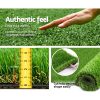 Artificial Grass Synthetic Fake Turf Plants Plastic Lawn Olive