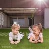 Artificial Grass Synthetic 30mm Fake Turf Plants Lawn 4-coloured – 2×5 m