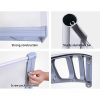 Window Door Awning Door Canopy Outdoor Patio Sun Shield DIY – 1.5×2 m, Clear and Grey
