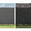 Side Awning Sun Shade Outdoor Retractable Privacy Screen 1.8X3M Grey