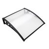 DIY Window Door Awning Cover – 1×1 m, Transparent