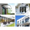 DIY Window Door Awning Cover – 1×1 m, Transparent
