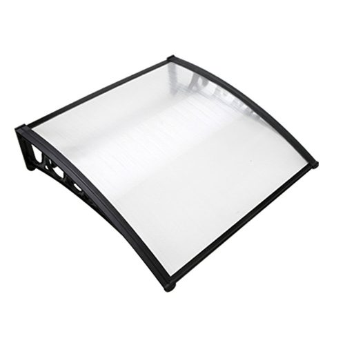 DIY Window Door Awning Cover – 1×1 m, Transparent