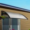 DIY Window Door Awning Cover – 1×1 m, Transparent