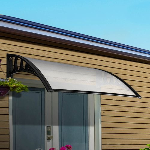 DIY Window Door Awning Cover – 1×1 m, Transparent