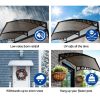 DIY Window Door Awning Cover – 1×1 m, Brown