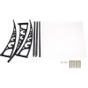 DIY Window Door Awning Cover – 1×2 m, Transparent