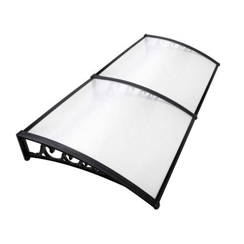 DIY Window Door Awning Cover – 1×2 m, Transparent