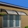 DIY Window Door Awning Cover – 1×2.4 m, Transparent