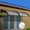 DIY Window Door Awning Cover – 1×2.4 m, Transparent