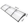 DIY Window Door Awning Cover – 1×3 m, Transparent