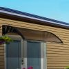DIY Window Door Awning Cover – 1×3 m, Brown