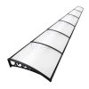DIY Window Door Awning Cover – 1×6 m, Transparent